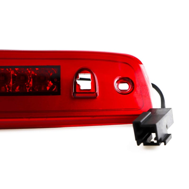 Tresound for 2003-2016 Ford Expedition & Lincoln Navigator LED 3rd Third Brake Light High Mount Stop Lamp Chrome Housing Red Lens - Image 5